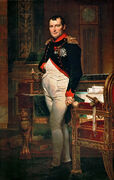 The Emperor Napoleon in His Study at the Tuileries by Jacques-Louis David