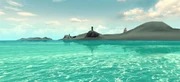 The sandy shores