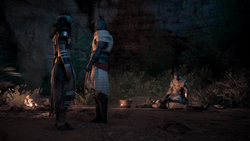 ACO Amunet with Bayek and Kashta