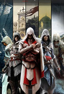 Ezio z Altaïrem i Connorem