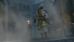 Vali calling on Byzantine soldiers for help