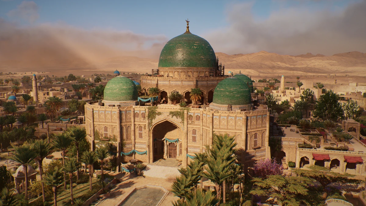 Palais du dôme vert Wiki Assassin's