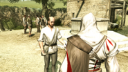 Ezio consegna la terza lettera.