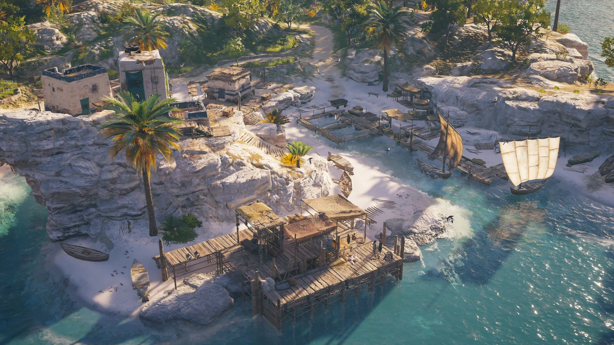 Herb Fishing Village Assassin's Creed Wiki Fandom