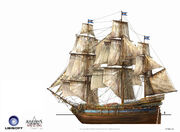 Assassin's Creed IV Black Flag -Ship-MerchantShipping by max qin