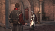 Ezio lascia il covo per "farsi degli amici".