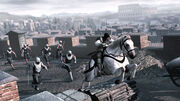 AC2-Rome Horse Chase.jpg (730 KB) 挨齐奥在Passetto di Borgo使用马匹逃脱卫兵