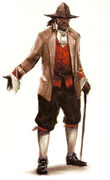 Concept art of Achilles in Assassin's Creed III