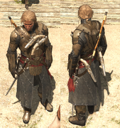 Edward Kenway wearing the Mayan Armor