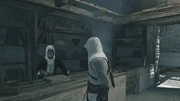 Altaïr and Jabal at the Acre bureau