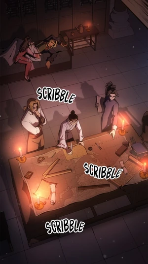 Edward entschlüsselt die Hinweise mit Saito und Yun.