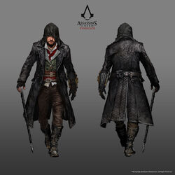 Assassin's Creed Syndicate Jacob Frye Master Assassin Outfit Cosplay –