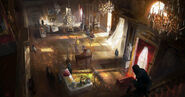 ACUnity ballo palazzo del Lussemburgo concept art