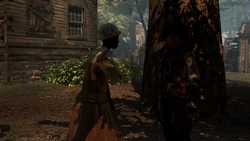 Une esclave évoquant le capitaine