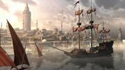 Galata's port