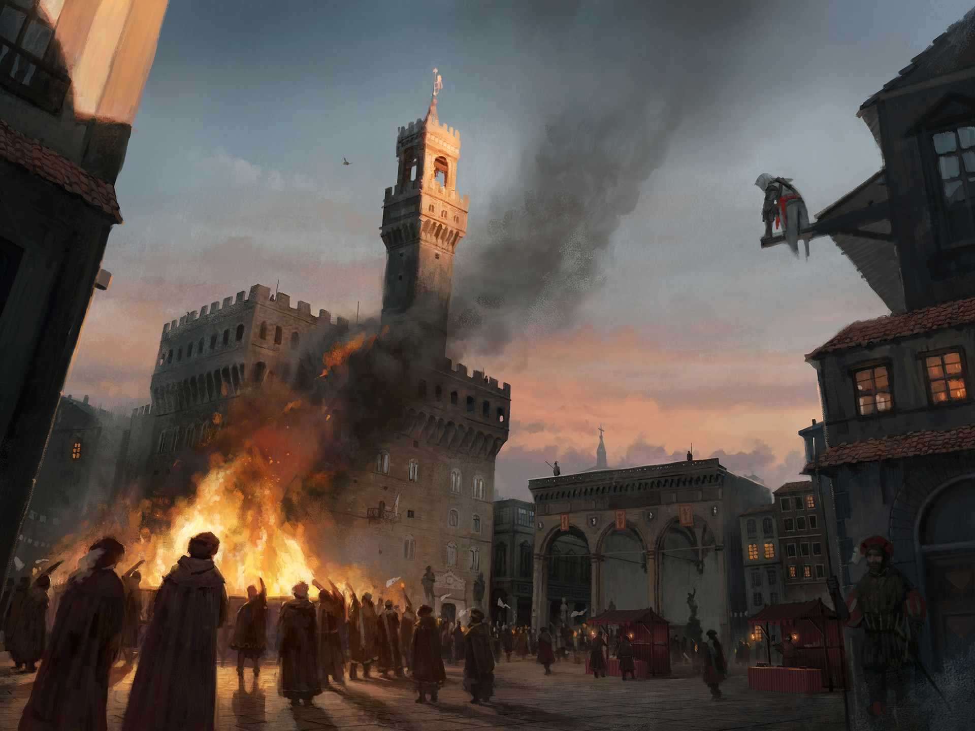 Port Authority: Ezio Kills 5th Savonarola's Lieutenant - The