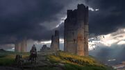 Tower acv - seni konsep dening Raphael Lacoste