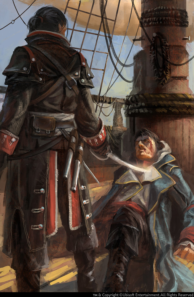 Assassin's Creed: Rogue Shay Concept Art