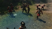 Shay fighting Kesegowaase's men