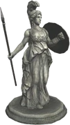 The Minerva statuette