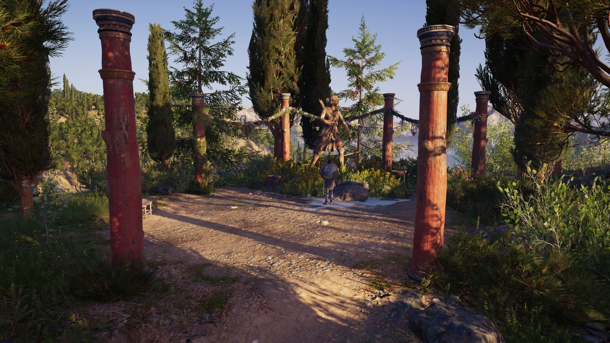 Statue of Artemis in the Cedar Assassin's Creed Wiki Fandom