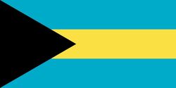 Bahamas Flagge