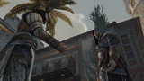 Yusuf introducing Ezio to the hookblade.