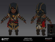 Concept Art von Adéwalé in Assassin's Creed Rebellion