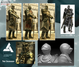 The Crusader's model and artwork.