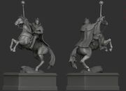 AC3 King Washington Statue ZBrush Model