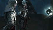 Achilles and Liam in the Arctic Temple