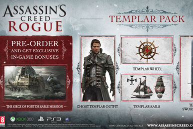 Assassins Creed: Rogue  Templar Legacy Pack DLC 