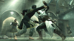 Altair combatte con la spada