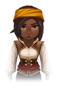 Tosca's avatar in Rebellion's character menu