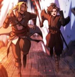 ACFT - Edward and Saito escaping Sun's gambling ship