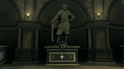 Wei Yu, whose appears in Assassin's Creed II as one of seven legendary Assassins commemorated with a statue in the Sanctuary of the Villa Auditore. Appears in the opening of the mobile