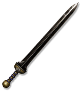 The Golden Wolf sword