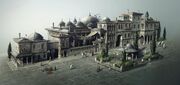 Rich district of Constantinople by Olivier Martin