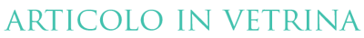 Articolo In Vetrina