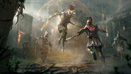 Medusa and Alexios artwork - Assassin's Creed Odyssey