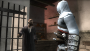 Altaïr s'adressant à Markos