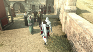 Ezio segue le guardie.