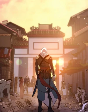 Edward besucht den verwüsteten Markt.