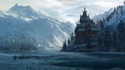 ACV Icy Mountains - Concept Art by Raphael Lacoste