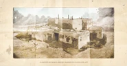 Il sito degli scavi del covo di Menfi nel 1877.