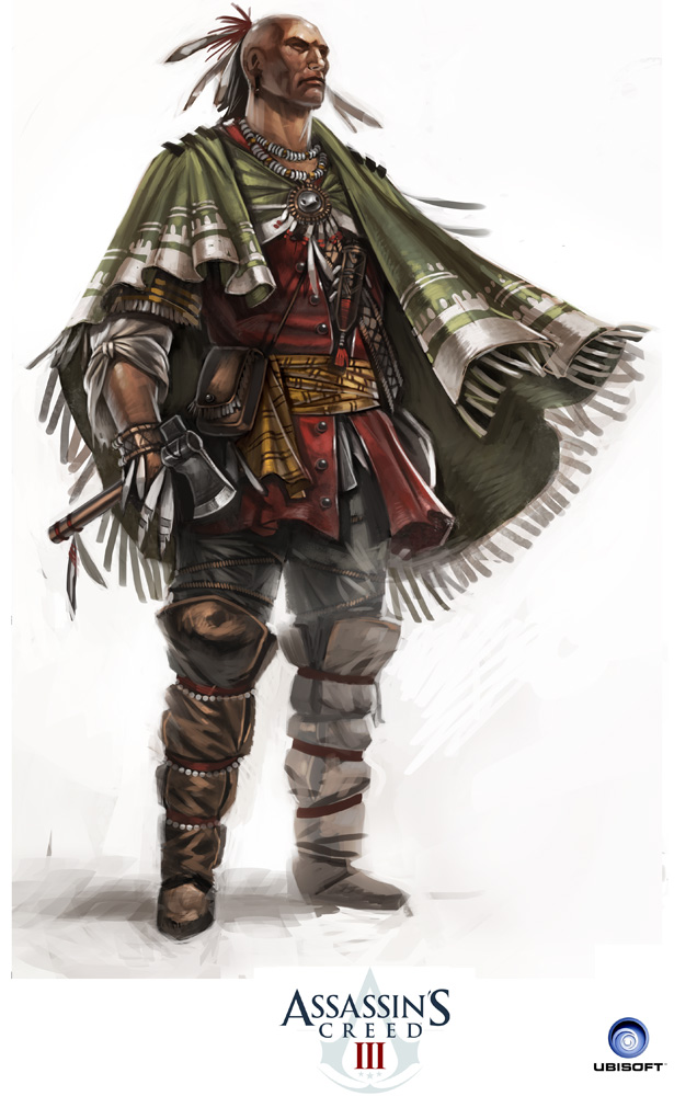 Assassin's Creed III Concept Art & Characters