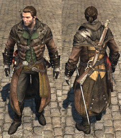 Assassins Creed Rogue - All Outfits/Costumes Part 1 of 2 