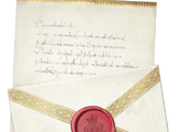 Royal correspondence