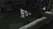 Ezio fighting the husband