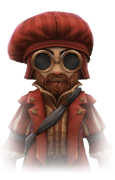 Gershon's avatar in Rebellion's character menu